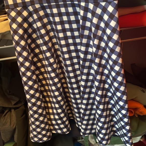 Kate Spade Gingham Dress in Blazer Blue Size XS - Picture 3 of 6